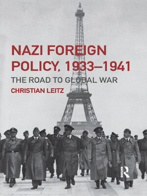 cover image of Nazi Foreign Policy, 1933-1941